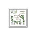 Picture of Plants make me a happy _GroupedProduct_Square_Canvas_Framed_