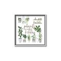 Picture of Plants make me a happy _GroupedProduct_Square_Canvas_Framed_