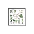 Picture of Plants make me a happy _GroupedProduct_Square_Canvas_Framed_