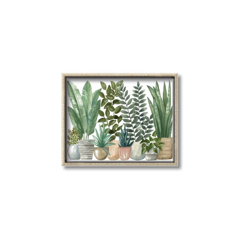 Picture of Plant Party _GroupedProduct_Rectangle_Landscape_Canvas_Framed_