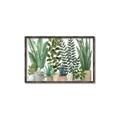 Picture of Plant Party _GroupedProduct_Rectangle_Landscape_Canvas_Framed_