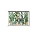Picture of Plant Party _GroupedProduct_Rectangle_Landscape_Canvas_Framed_