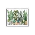 Picture of Plant Party _GroupedProduct_Rectangle_Landscape_Canvas_Framed_