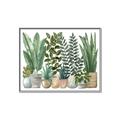 Picture of Plant Party _GroupedProduct_Rectangle_Landscape_Canvas_Framed_