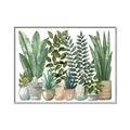 Picture of Plant Party _GroupedProduct_Rectangle_Landscape_Canvas_Framed_