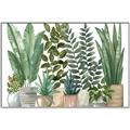 Picture of Plant Party _GroupedProduct_Rectangle_Landscape_Canvas_Framed_