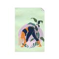 Picture of Yoga Girl I _GroupedProduct_Rectangle_Portrait_Unframed_Print_Only_