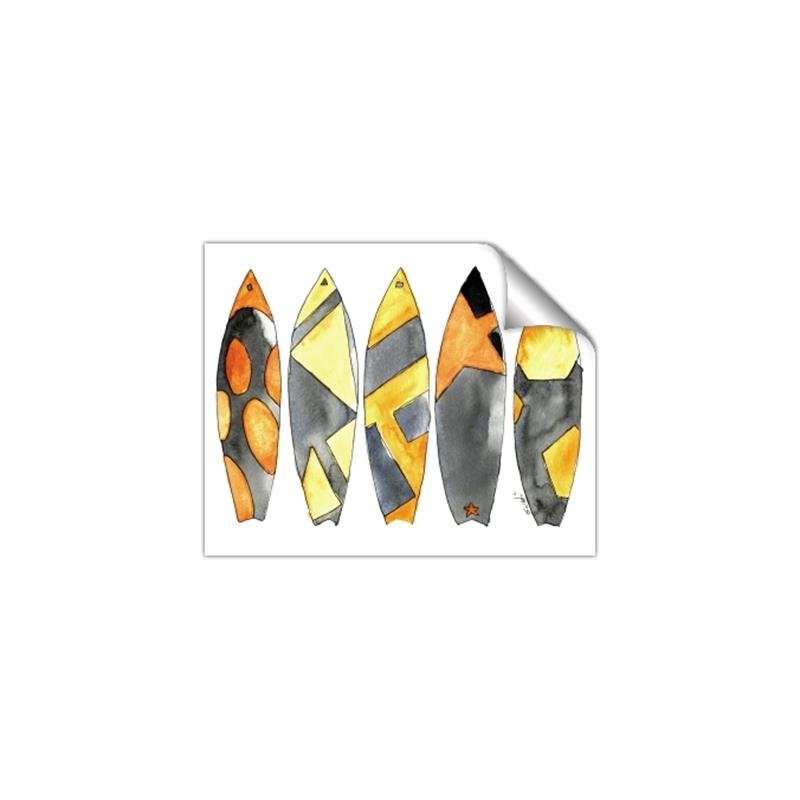 Picture of Colorful Surfboards _GroupedProduct_Rectangle_Landscape_Unframed_Print_Only_