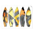 Picture of Colorful Surfboards _GroupedProduct_Rectangle_Landscape_Unframed_Print_Only_