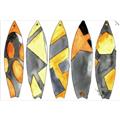 Picture of Colorful Surfboards _GroupedProduct_Rectangle_Landscape_Unframed_Print_Only_
