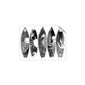 Picture of B&W Surfboards _GroupedProduct_Rectangle_Landscape_Unframed_Print_Only_