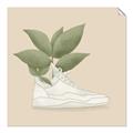 Picture of Plant Shoe Beige _GroupedProduct_Square_Unframed_Print_Only_