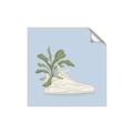 Picture of Plant Shoe Blue II _GroupedProduct_Square_Unframed_Print_Only_