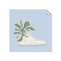 Picture of Plant Shoe Blue II _GroupedProduct_Square_Unframed_Print_Only_