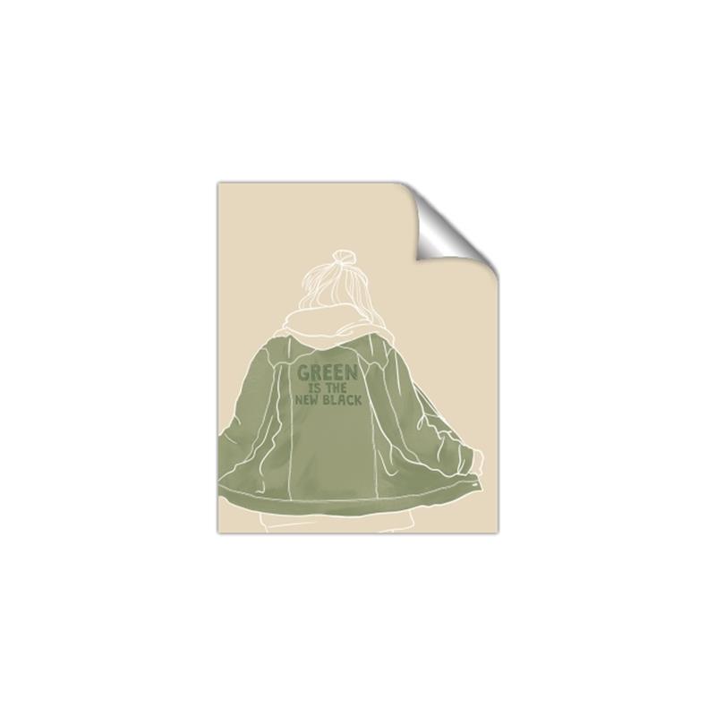 Picture of Green Fashion _GroupedProduct_Rectangle_Portrait_Unframed_Print_Only_