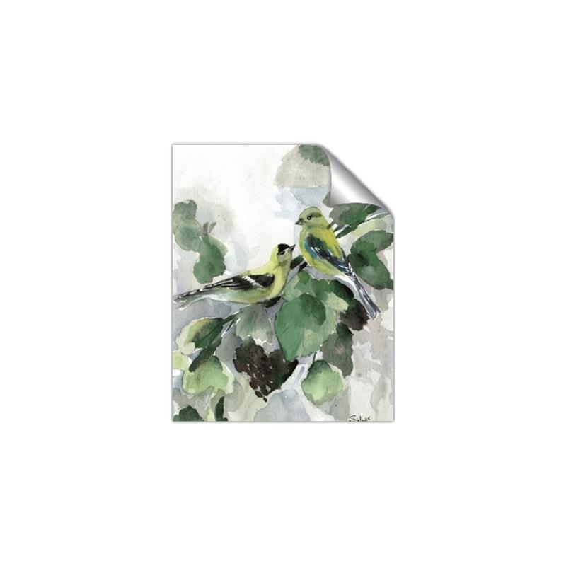 Picture of Birds in the Braches _GroupedProduct_Rectangle_Portrait_Unframed_Print_Only_