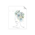Picture of Green Floral Figurative _GroupedProduct_Rectangle_Portrait_Unframed_Print_Only_
