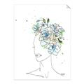Picture of Green Floral Figurative _GroupedProduct_Rectangle_Portrait_Unframed_Print_Only_