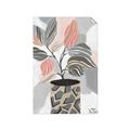 Picture of Color Block Plants II _GroupedProduct_Rectangle_Portrait_Unframed_Print_Only_