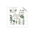 Picture of Plants make me a happy _GroupedProduct_Square_Unframed_Print_Only_