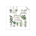 Picture of Plants make me a happy _GroupedProduct_Square_Unframed_Print_Only_