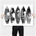 Picture of B&W Surfboards _GroupedProduct_Rectangle_Landscape_Canvas_