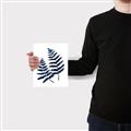 Picture of Two Blue Ferns _GroupedProduct_Rectangle_Portrait_Canvas_