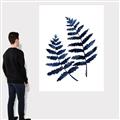 Picture of Two Blue Ferns _GroupedProduct_Rectangle_Portrait_Canvas_