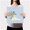 Picture of Plant Shoe Blue II _GroupedProduct_Square_Canvas_