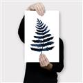 Picture of Blue Fern _GroupedProduct_Rectangle_Portrait_Canvas_