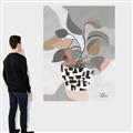 Picture of Color Block Plants I  _GroupedProduct_Rectangle_Portrait_Canvas_