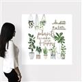 Picture of Plants make me a happy _GroupedProduct_Square_Canvas_