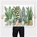 Picture of Plant Party _GroupedProduct_Rectangle_Landscape_Canvas_