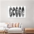 Picture of B&W Surfboards _GroupedProduct_Rectangle_Landscape_Canvas_