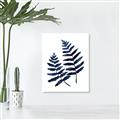 Picture of Two Blue Ferns _GroupedProduct_Rectangle_Portrait_Canvas_