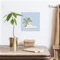 Picture of Plant Shoe Blue II _GroupedProduct_Square_Canvas_