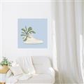 Picture of Plant Shoe Blue II _GroupedProduct_Square_Canvas_