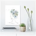 Picture of Green Floral Figurative _GroupedProduct_Rectangle_Portrait_Canvas_