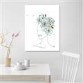 Picture of Green Floral Figurative _GroupedProduct_Rectangle_Portrait_Canvas_