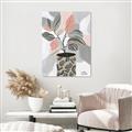 Picture of Color Block Plants II _GroupedProduct_Rectangle_Portrait_Canvas_