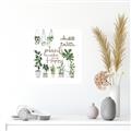 Picture of Plants make me a happy _GroupedProduct_Square_Canvas_