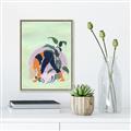 Picture of Yoga Girl I _GroupedProduct_Rectangle_Portrait_Canvas_Framed_