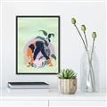 Picture of Yoga Girl I _GroupedProduct_Rectangle_Portrait_Canvas_Framed_