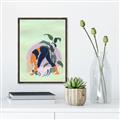 Picture of Yoga Girl I _GroupedProduct_Rectangle_Portrait_Canvas_Framed_