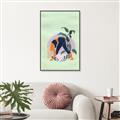 Picture of Yoga Girl I _GroupedProduct_Rectangle_Portrait_Canvas_Framed_