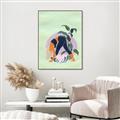 Picture of Yoga Girl I _GroupedProduct_Rectangle_Portrait_Canvas_Framed_