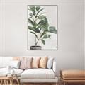 Picture of Leaf Garden _GroupedProduct_Rectangle_Portrait_Canvas_Framed_