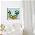 Picture of Clear the air _GroupedProduct_Square_Canvas_Framed_