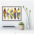 Picture of Colorful Surfboards _GroupedProduct_Rectangle_Landscape_Canvas_Framed_