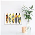 Picture of Colorful Surfboards _GroupedProduct_Rectangle_Landscape_Canvas_Framed_